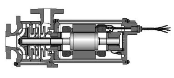Water Horizontal Multistage Pump Refrigeration Shielded Electric Pump Blm Type 2900r Min'