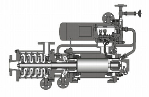Single Stage Pump And Multi Stage Pump Canned Type Pump 400m Lift