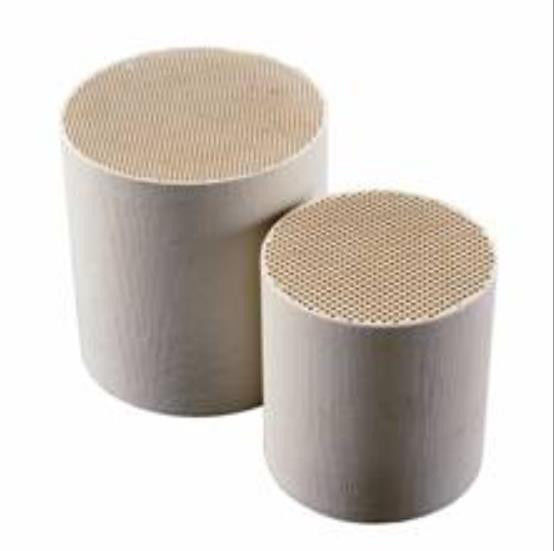 Euro II Cordierite Honeycomb Catalyst Element Support Euro 2 6 Gasoline Vehicles