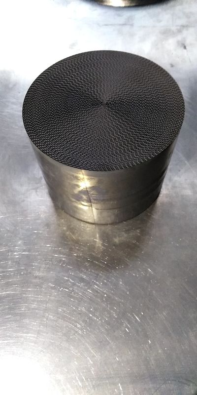 600 Cell Metallic Catalyst Substrates Racing Cars  Motorcycle Exhaust    Two Core